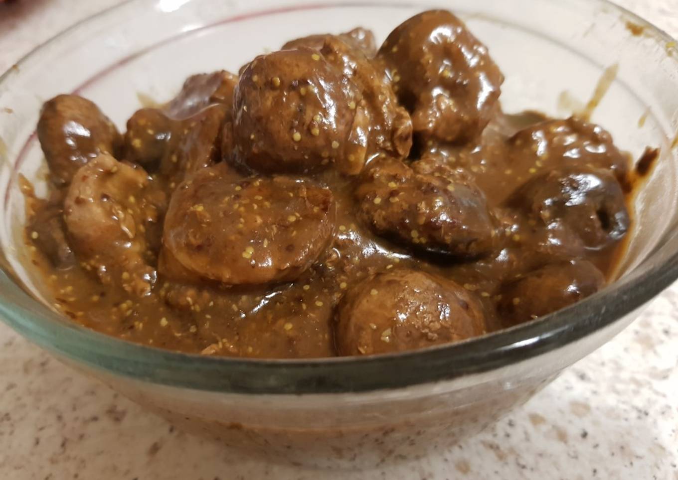 My Pork & Mushroom,Balsamic Mustard
