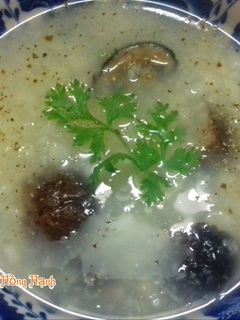 Hình của món Canh Khoai Từ Nấu Nấm.