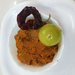 A picture of Amla chutney.
