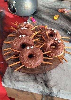 Φωτογραφία της συνταγής Donuts αράχνες
