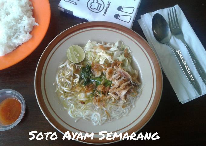 Yuk intip, Resep mudah membuat 396. Soto Ayam Semarang  enak