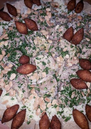 صورة لوصفة منسف بلدي فطورنا عند اهلي ☺