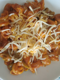 Una foto de Pasta con un toque hindú 😋