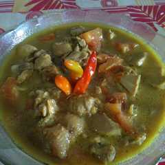 A picture of Tongseng Ayam.