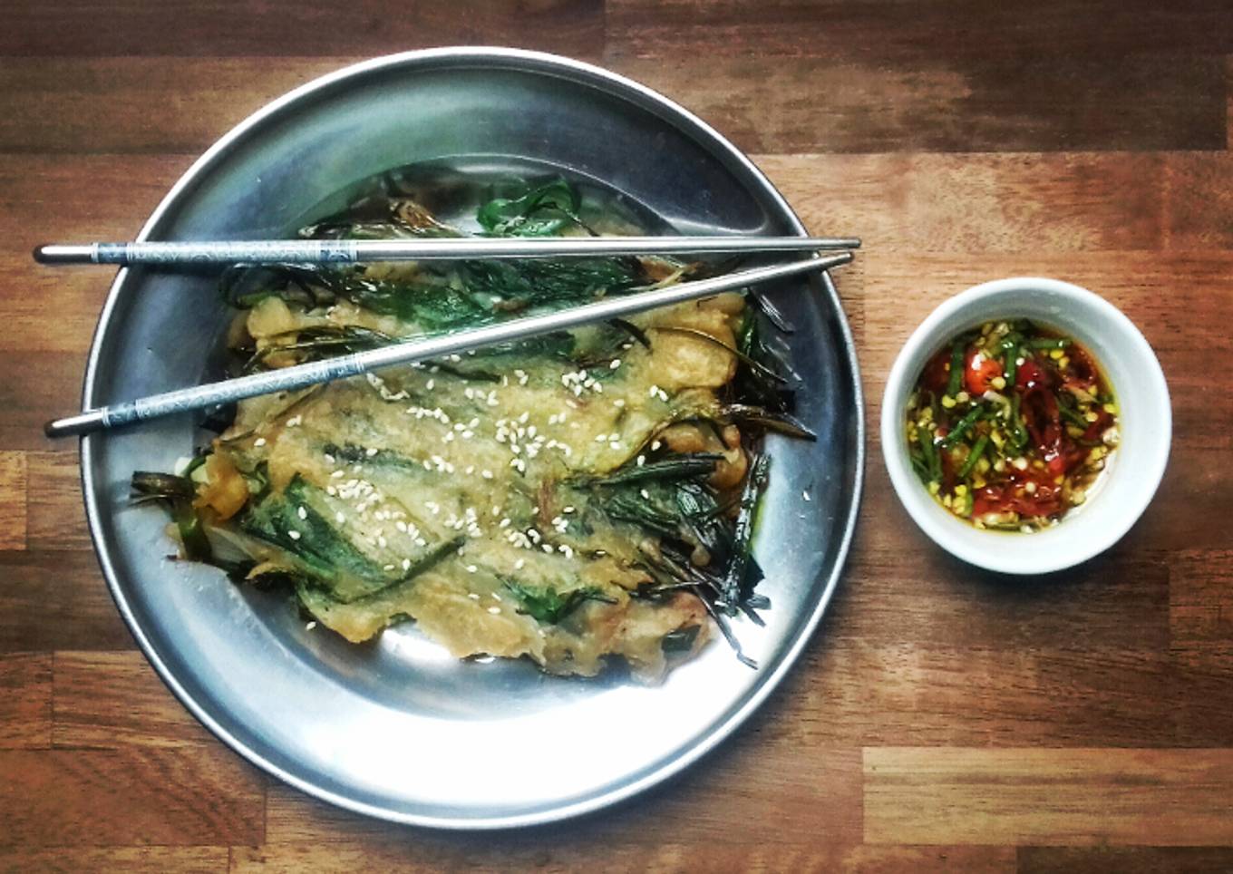 Buchujeon | Buchu Buchimgae | Korean Chives Pancake