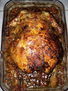 Una foto de Pollo al horno de la abuela