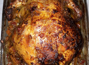 Una foto de Pollo al horno de la abuela