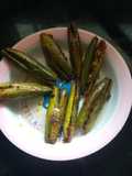 Pointed gourd fry