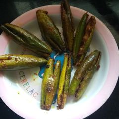 A picture of Pointed gourd fry.