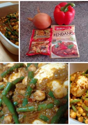 Foto resep Rendang Telur