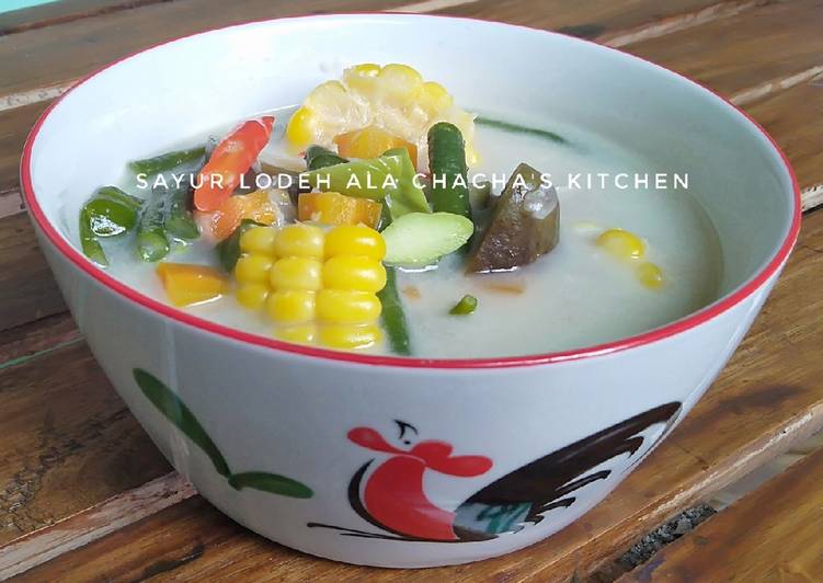 Resep Sayur Lodeh (Rainbow Vegetable&#39;s), Bisa Manjain Lidah