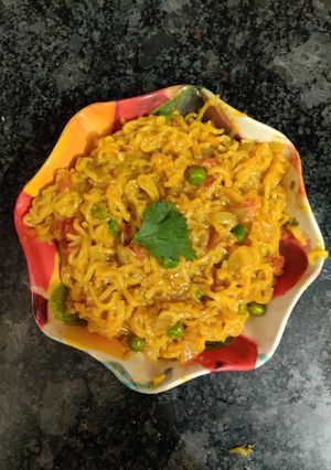 A picture of Maggi msala.
