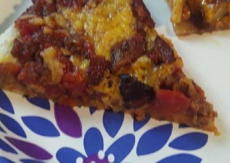 Step-by-Step Guide to Prepare Speedy Sloppy Joe Pizza