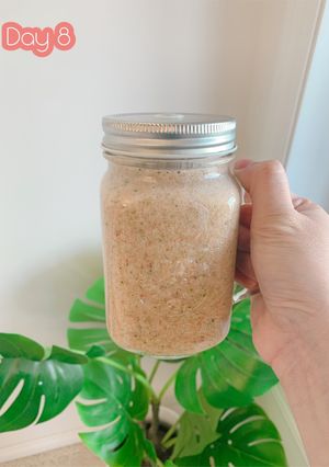 Hình của món Sinh tố diet ngày 8 🍊🍓🍍.