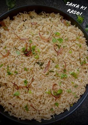 A picture of Pudina Masala Rice.