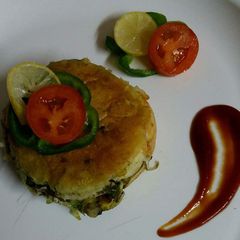 A picture of Potato burger.