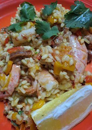 A picture of Prawn & Chorizo Risotto.