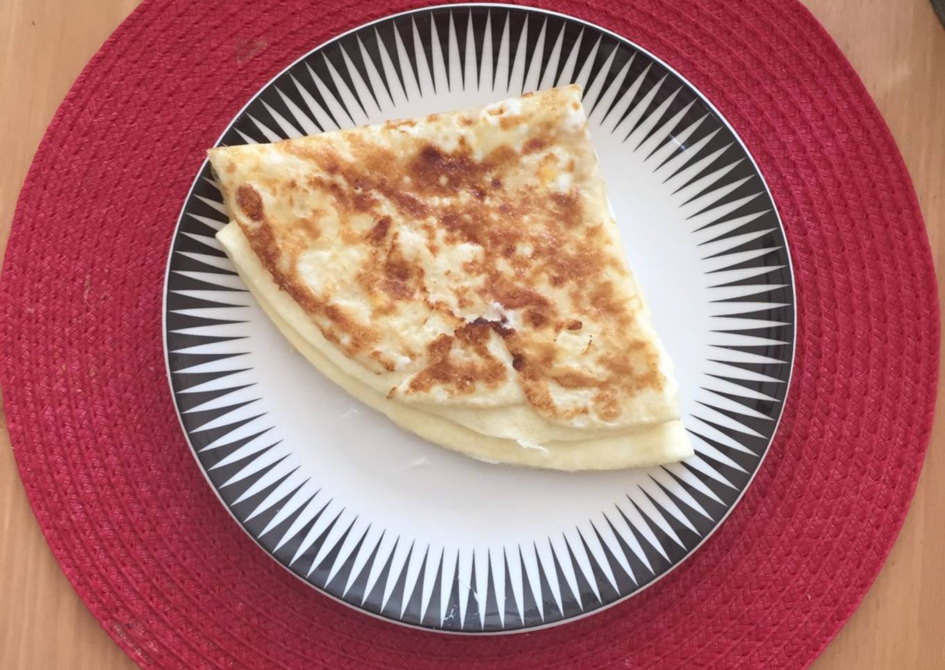 Simple high protein omelette