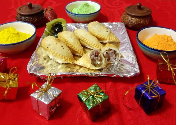 Recipe of Ultimate Fruit Gujiya