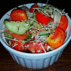 Mike's 5 Minute Tangy Chilled Salad A picture of Mike's 5 Minute Tangy Chilled Salad.