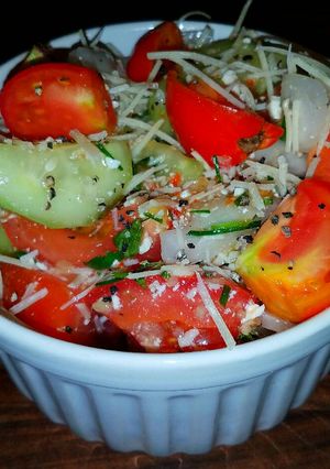 A picture of Mike's 5 Minute Tangy Chilled Salad.