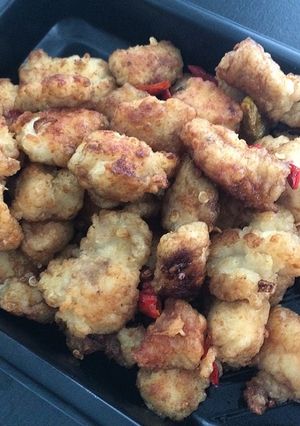 Foto resep Ayam tepung saus teriyaki pedas