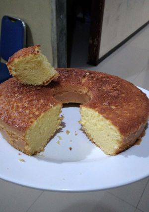 Foto resep Bolu panggang tanpa sp, bp n bs (takaran sendok n oven panci)