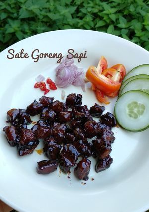 Foto resep Sate Goreng Sapi