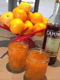Dulce de Quinotos de la Huerta al Campari