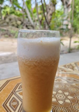 Foto resep Jus Nanas Tomat Kurma Gula Batu