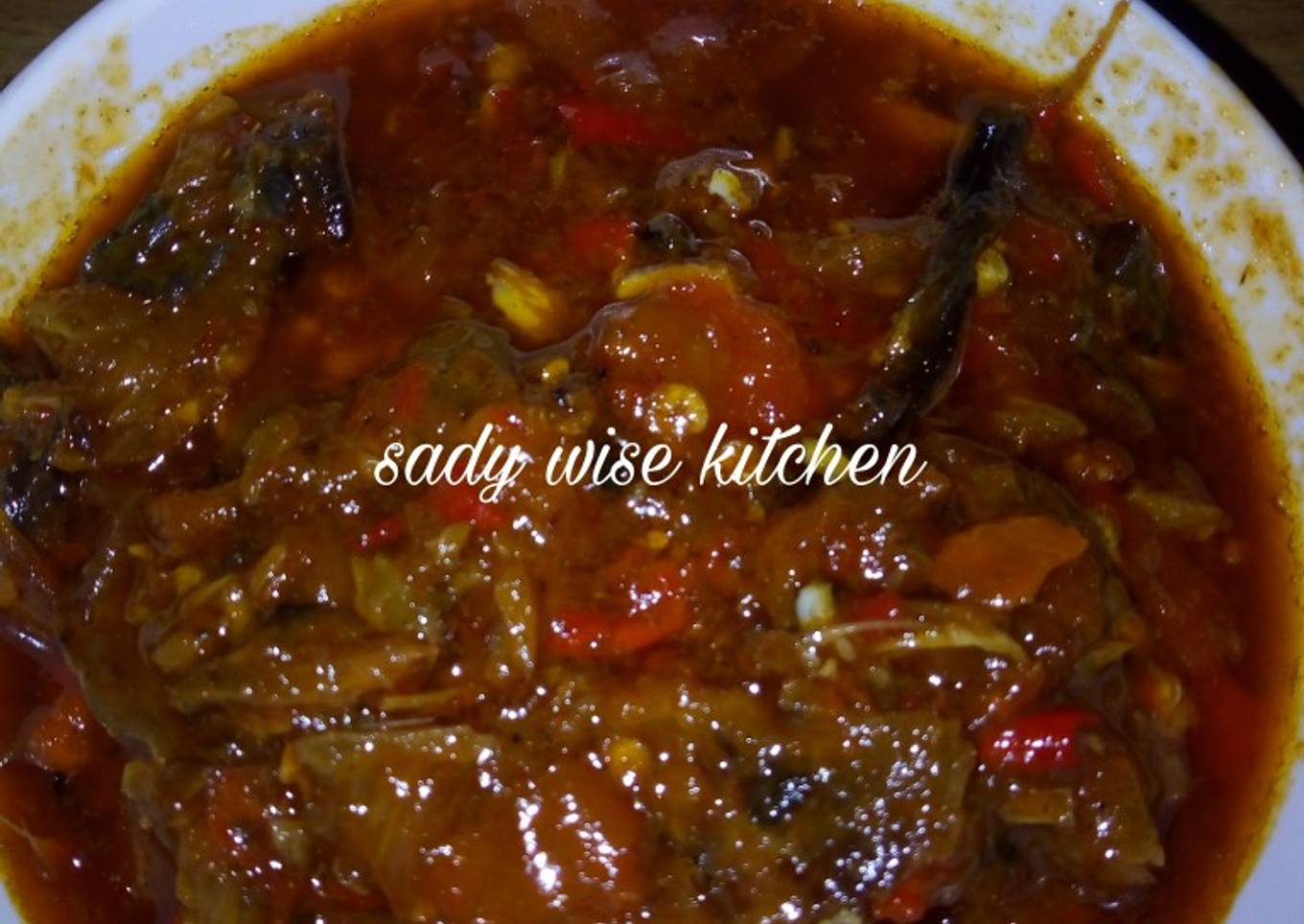 Dry Fish Stew