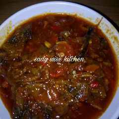 A picture of Dry Fish Stew.