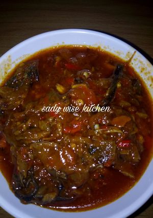 A picture of Dry Fish Stew.