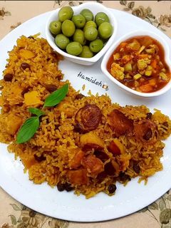 عکسی از دستور کدو پلو شمالی (کئی پلا)🥰