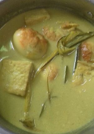 Foto resep Opor telor tahu putih