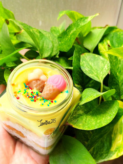 عکسی از دستور جار کیک (کیک شیشه ای) 🧁