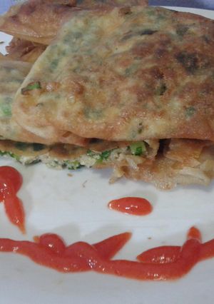 Foto resep Martabak telor mini😉