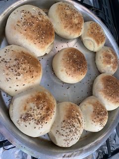 صورة لوصفة خبز الهمبرغر