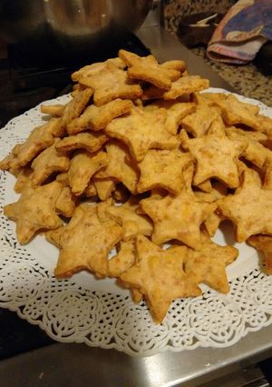 Una foto de Galletitas de queso. 🧀🧀🧀