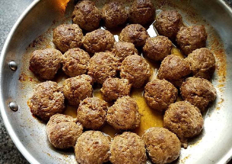 Easiest Way to Prepare Award-winning Super moist beef meatballs