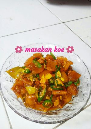 Foto resep Kikil cabe hijau lada hitam