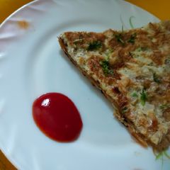 A picture of Easiest egg paratha.
