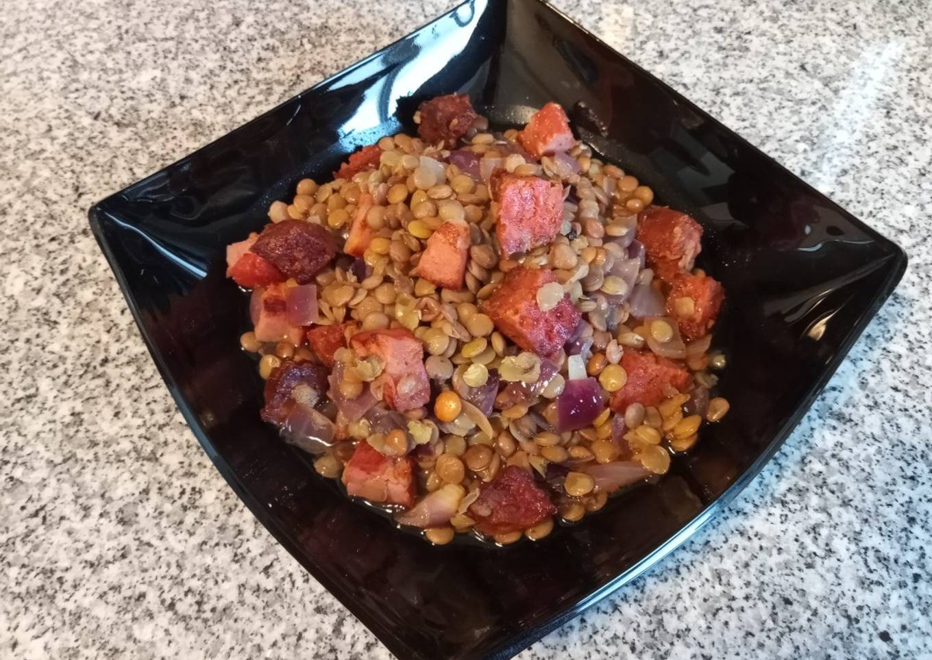 Guiso de lentejas