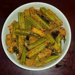 A picture of Drumstick baby corn fry.