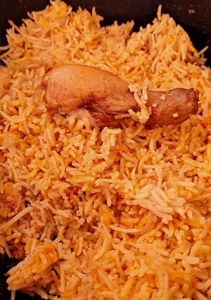 صورة لوصفة رز بخاري
