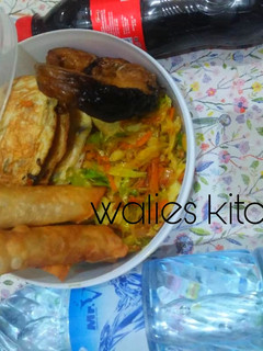 A picture of Fried sweet potato with sauce.
