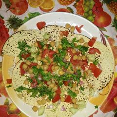 A picture of Fried papad.