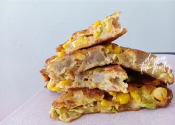 Resep Baru Omelete Jagung Bubuk Kare Ala Warung