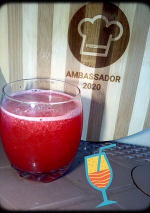A picture of Watermelon Slush.