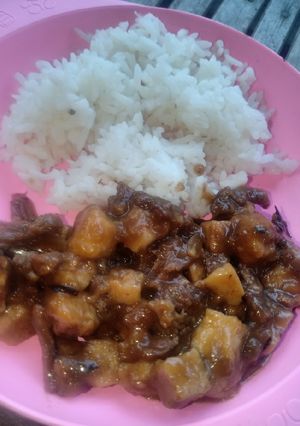 Foto resep Beef & Nugget Teriyaki - MPASI 10+